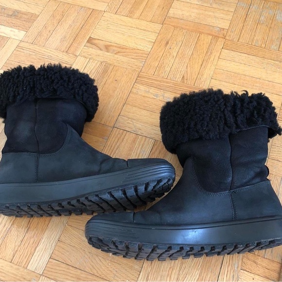 ECCO leather Nubuck women’s boots - Picture 4 of 4